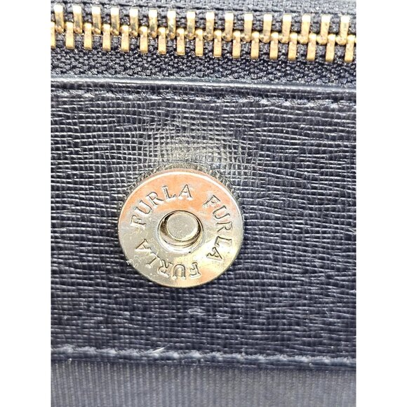 Furla Women's Black Saffiano Leather  Tessa Tote  Shoulder Bag Size Large 2712 - Picture 12 of 16